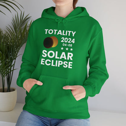 Totality Solar Eclipse 2024 America Retro Total Eclipse Hoodie For Men Women Hoodie