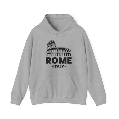 Cool Vintage Roma Italia Colosseum Souvenirs, Rome Italy Hoodie For Men Women Tourist Hoodie