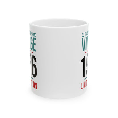60 Year Old Gifts Vintage 1966 60 Years Awesome 60th Birthday Coffee Mug