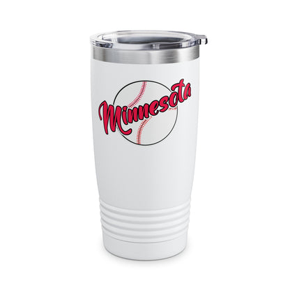 Minnesota Tee Vintage Baseball Throwback Retro Tumbler For Men Women Tumbler