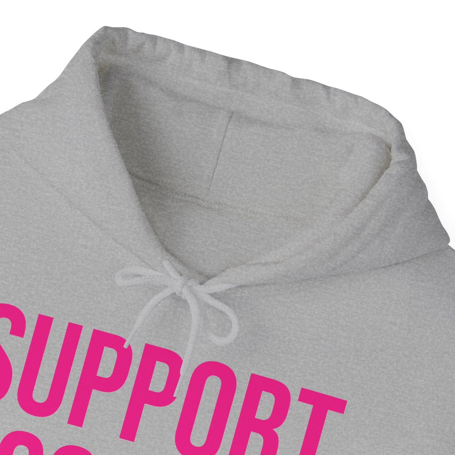 Support Squad Breast Cancer Warrior Awareness October Pink Hoodie