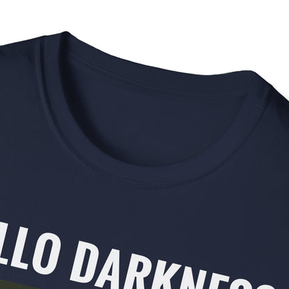 Funny Hello Darkness My Old Friend Solar Eclipse April 08, 2024 T-Shirt For Men Women T-Shirt