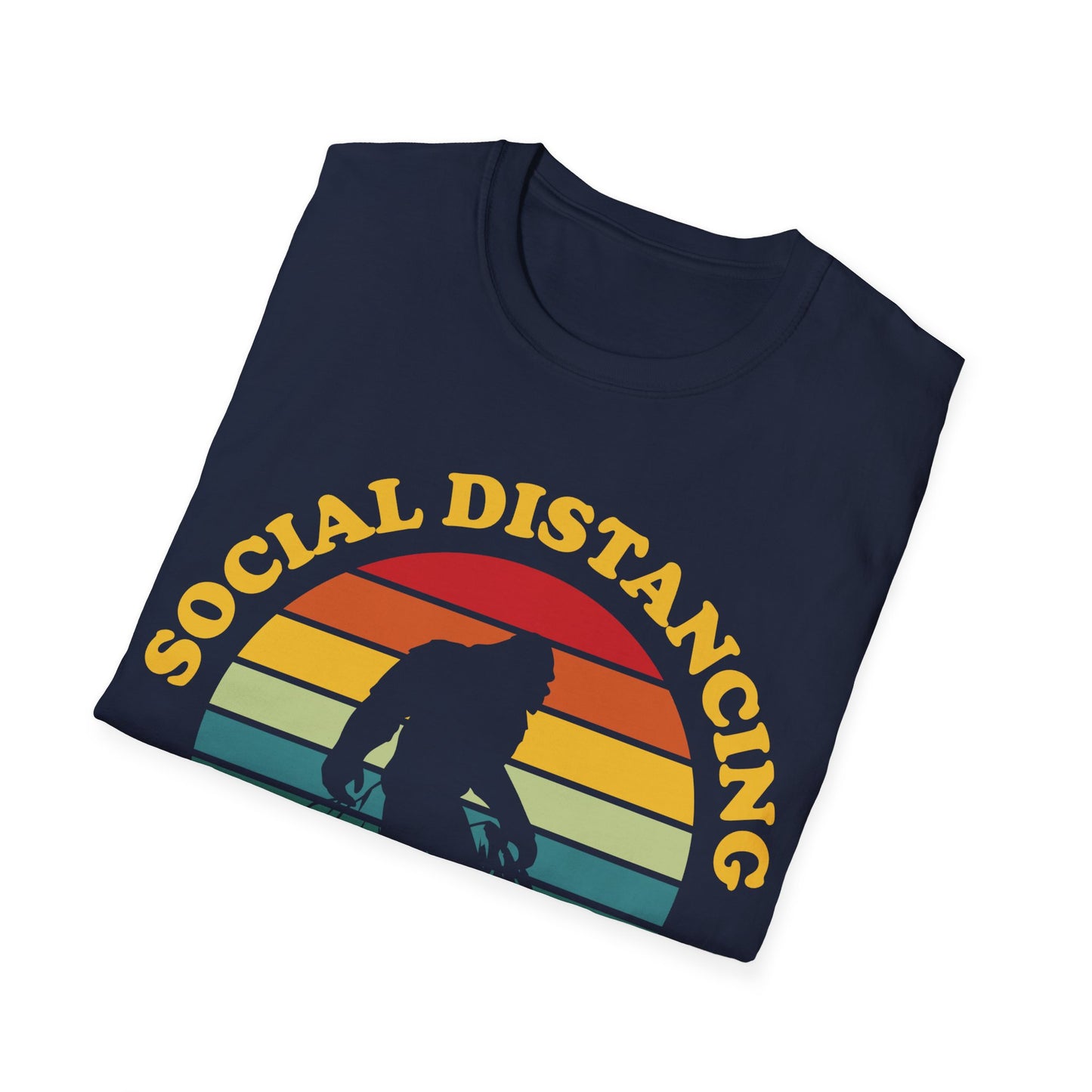 Bigfoot Social Distancing World Champion 2024 T-shirt For Men Women