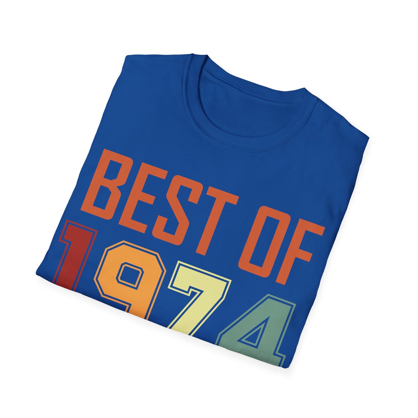 Funny Vintage Best of 1974 50 Year Old Gift 50th Birthday T-Shirt For Men Women T-Shirt