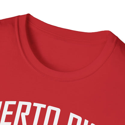 Puerto Rico Flag Retro Text T-Shirt