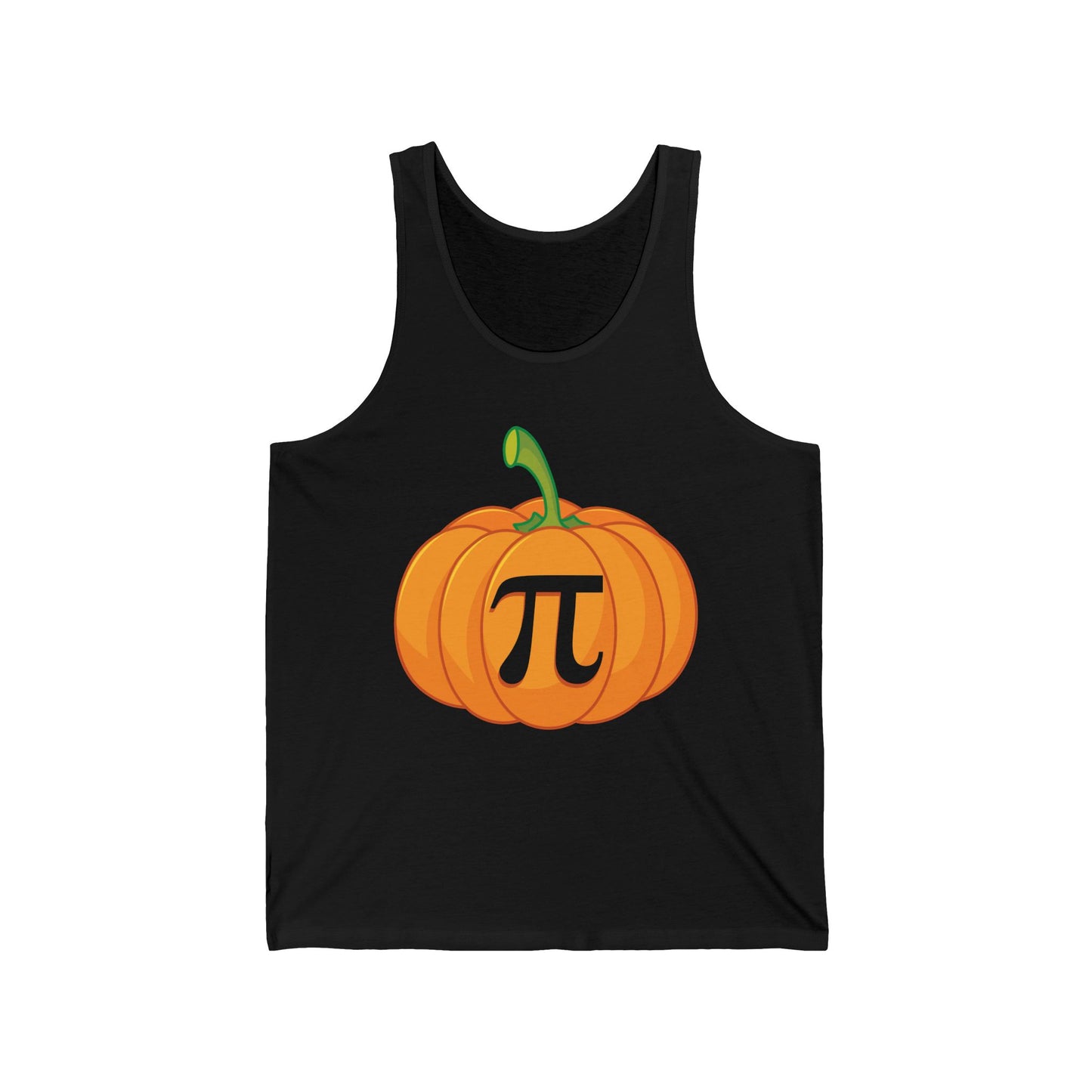 Funny Math Geeks Math's Pumpkin Pie Pi Halloween Christmas Tank Top Men Women Kids