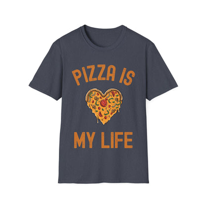 Funny Pizza Is My Life Food Lovers Foodie T-Shirt Men Women