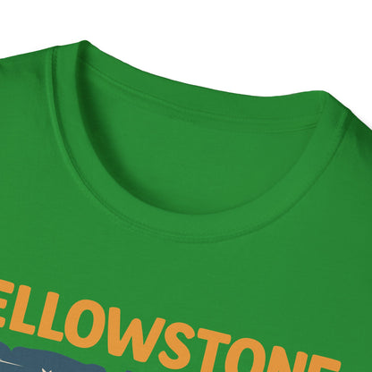 Yellowstone Road Trip 2026 Family National Park Outdoor T-Shirt For Men Women