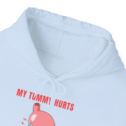 Funny My Tummy Hurts And I'm MAD At The Government Meme Sarcastic Hoodie