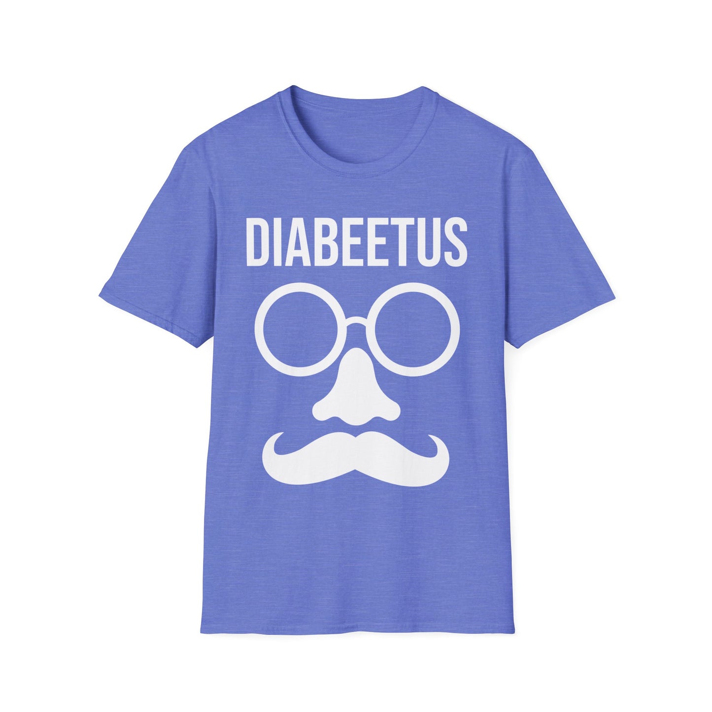 Diabeetus Awareness Diabetic Beard Support Grandpa Grandma T-shirt