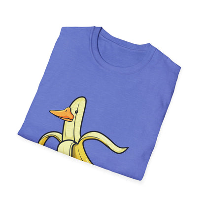 Funny Banana Duck. Anthropomorphic Vegetarian Pet Vegan Fruit Bird Animal