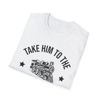 Take Him To The Train Station Platform T-Shirt Men Women