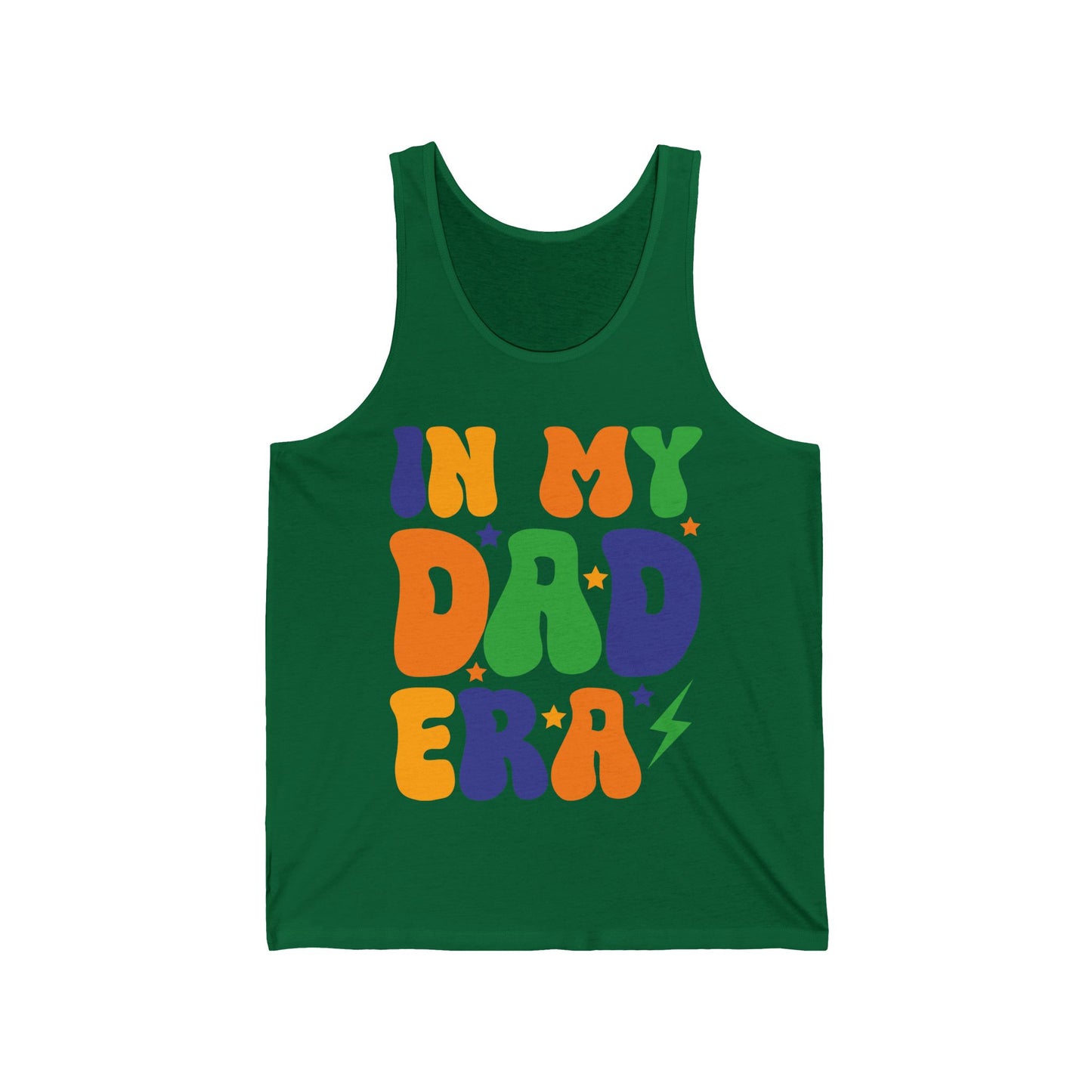 Funny Groovy In My Dad Era Funny Dad Father Daddy Era Tank Top For Men Tank Top