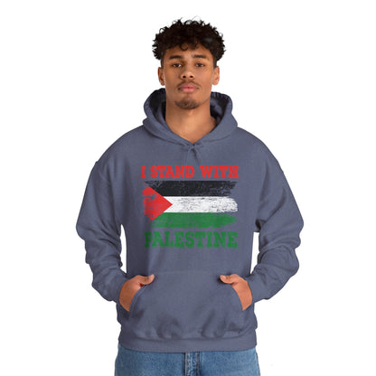 I Stand With Palestine Free Palestine Flag Gaza Palestinian Flag Hoodie For Men Women Hoodie