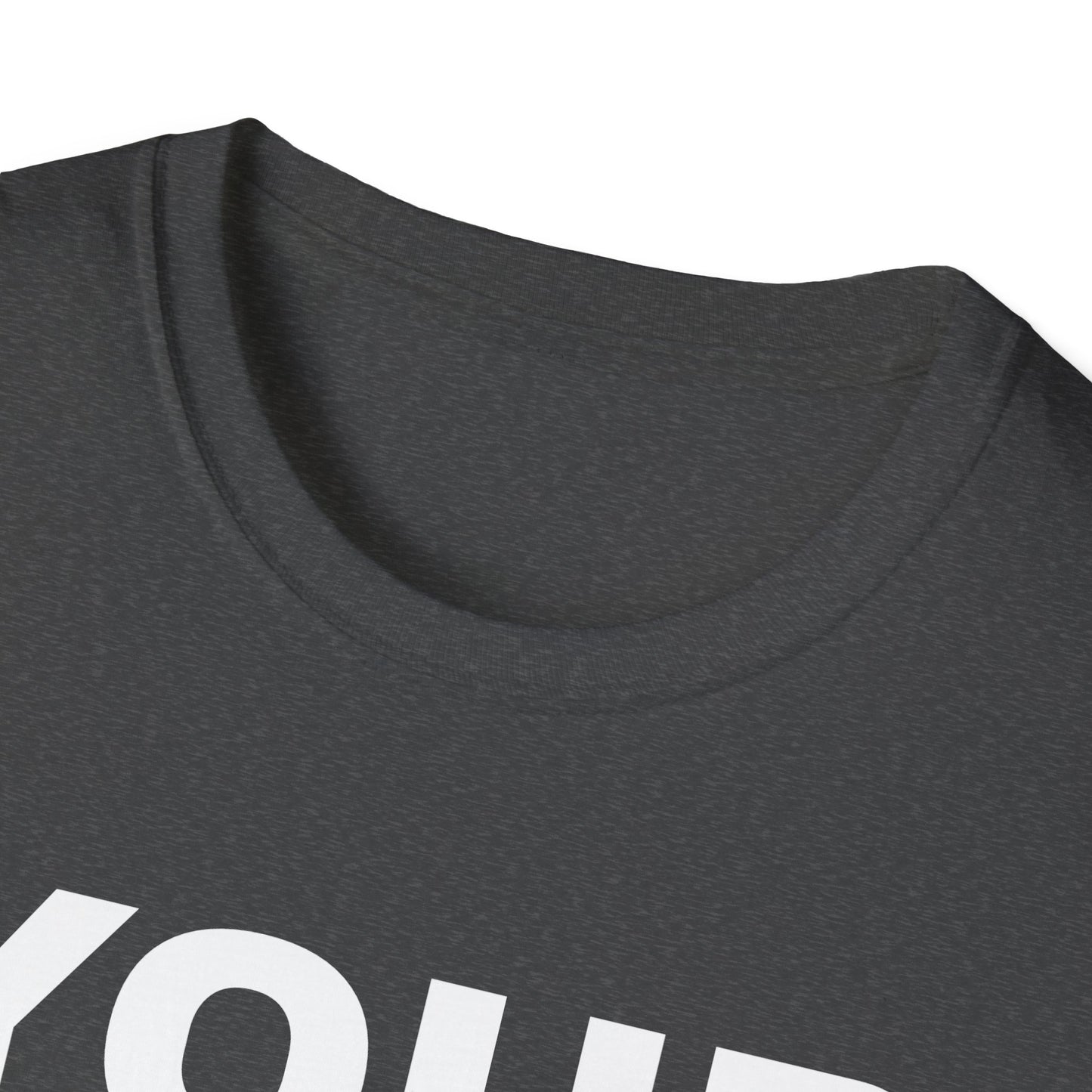 Custom Text Personalized Your Design on Unisex Softstyle T-Shirt