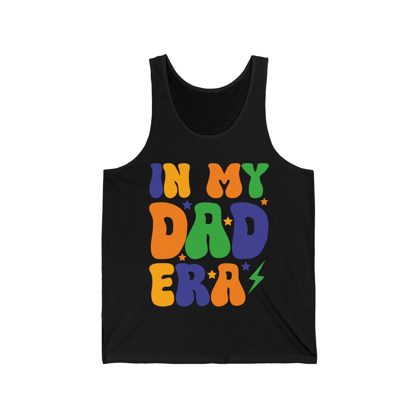 Funny Groovy In My Dad Era Funny Dad Father Daddy Era Tank Top For Men Tank Top
