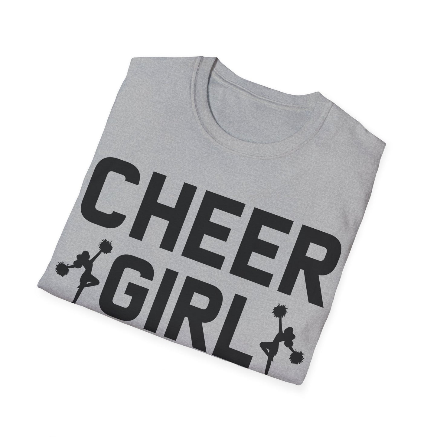 Funny Cheer Team Cheerleading Cheering Cheerleader T-Shirt For Women Girls T-Shirt