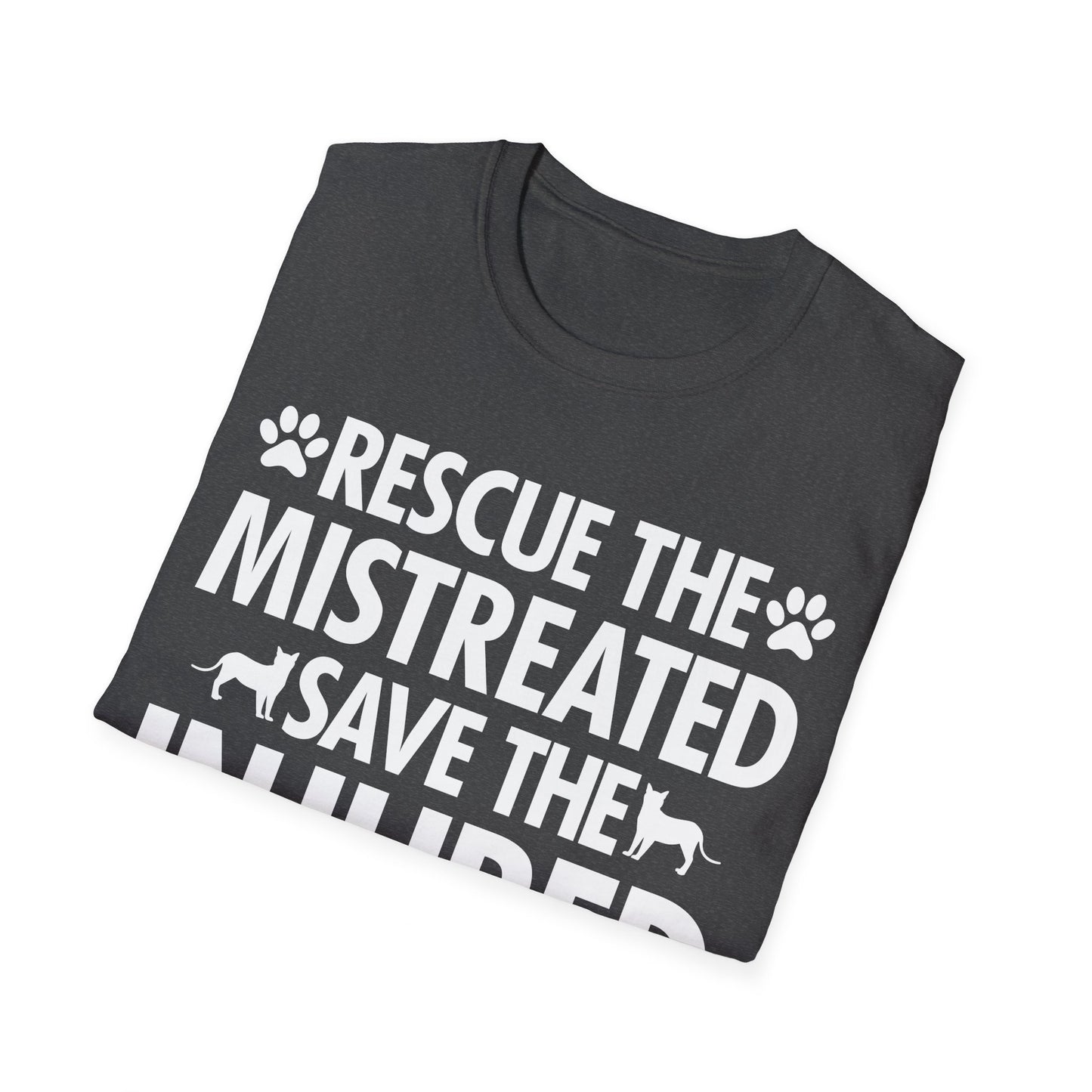 Rescue Pet Adoption Animal Welfare Gift T-shirt For Animal Lovers Men Women T-Shirt