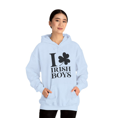 Funny I Love Irish Boys Shamrock St Patricks Day Hoodie For Men Women Hoodie