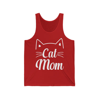 Funny Cat Mom Happy Mothers Day For Cat Lovers Family Matching Tank Tops