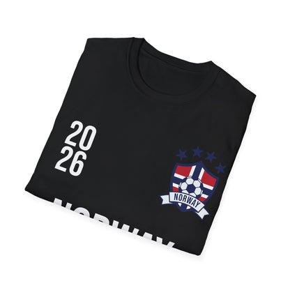 Norway Soccer Tee Flag Football Shirt Gift USA 2026 T-Shirt