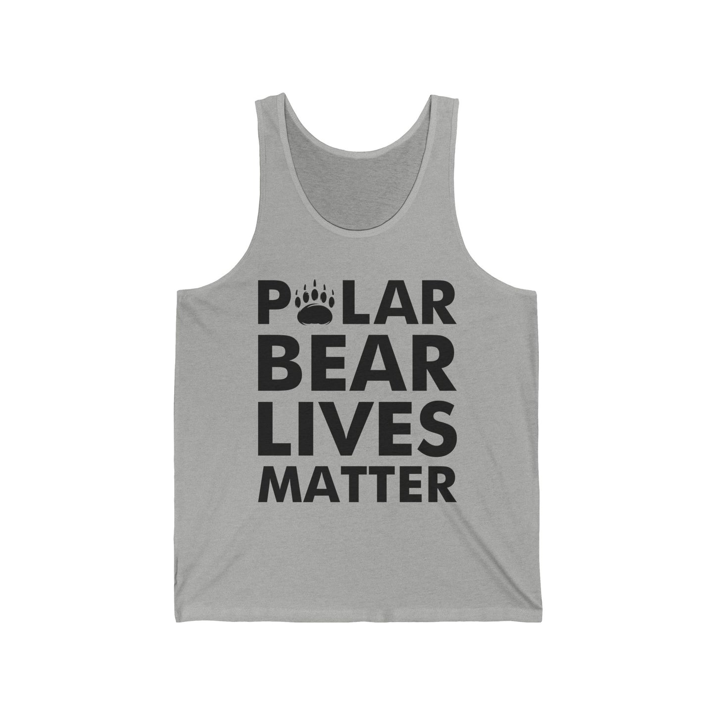 Polar Bear Lives Matter Arctic Save the Bears Animals Endangered Tank Top