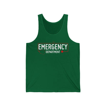 Emergency Department Emergency Room Healthcare Nursing Nurse Tank Top For Men Women Tank Top