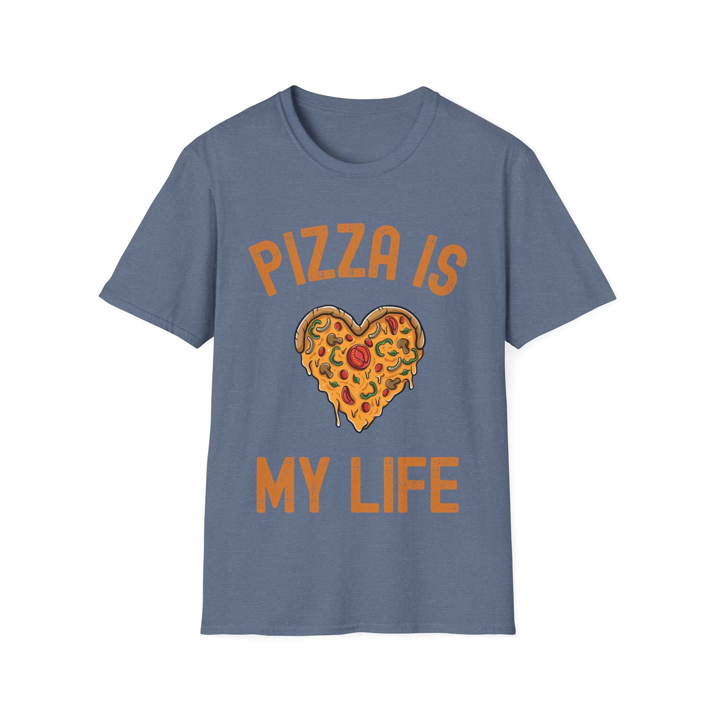 Funny Pizza Is My Life Food Lovers Foodie T-Shirt Men Women