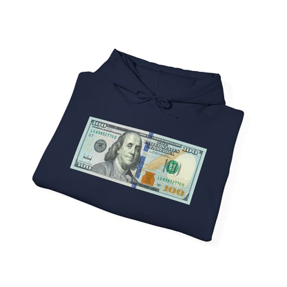 Funny Pro Trump 100 Dollar Bill Donald Trump Signature 4th of July American Patriot Support Trump Gift Hoodie