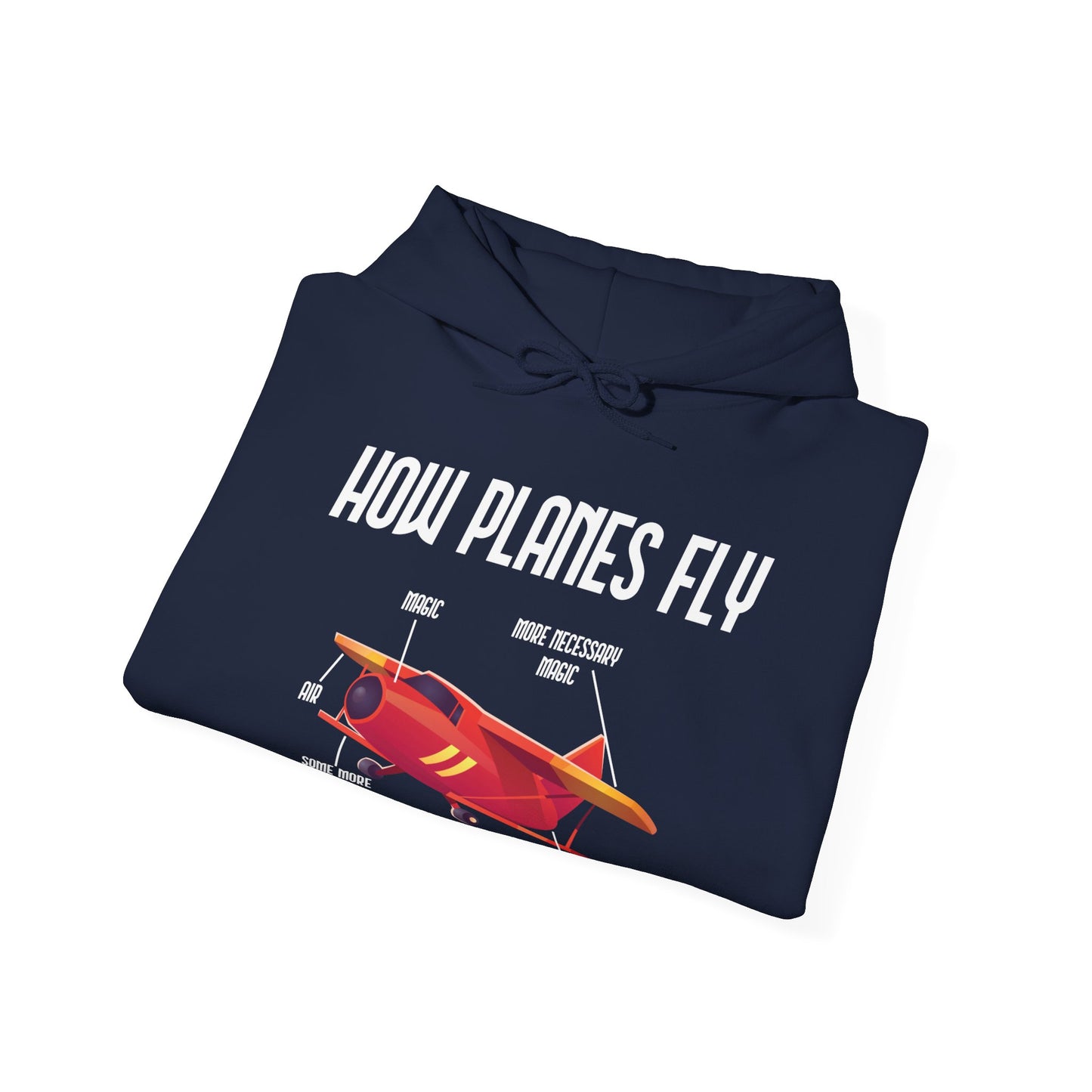 Funny How Planes Fly Airplane Parts Design For Flight Lovers Hoodie