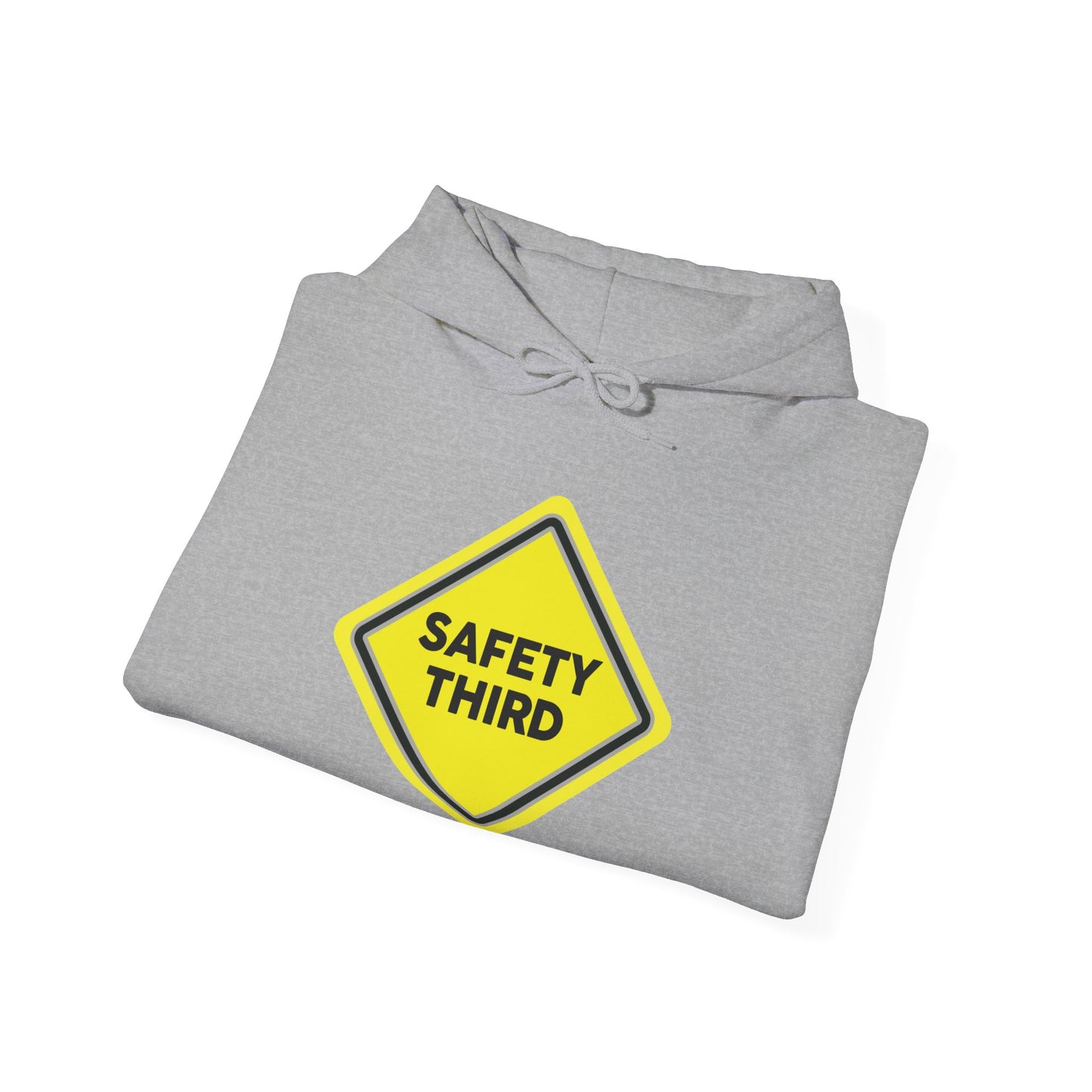 Funny Safety 3rd Third Distress Fun Hoodie For Men Women Travelers