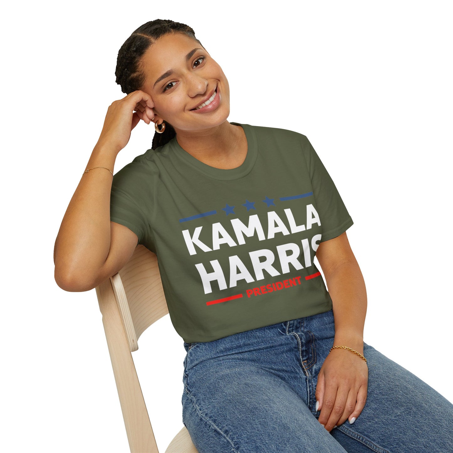 Kamala Harris President 2024 Campaign T-Shirt For Men Women