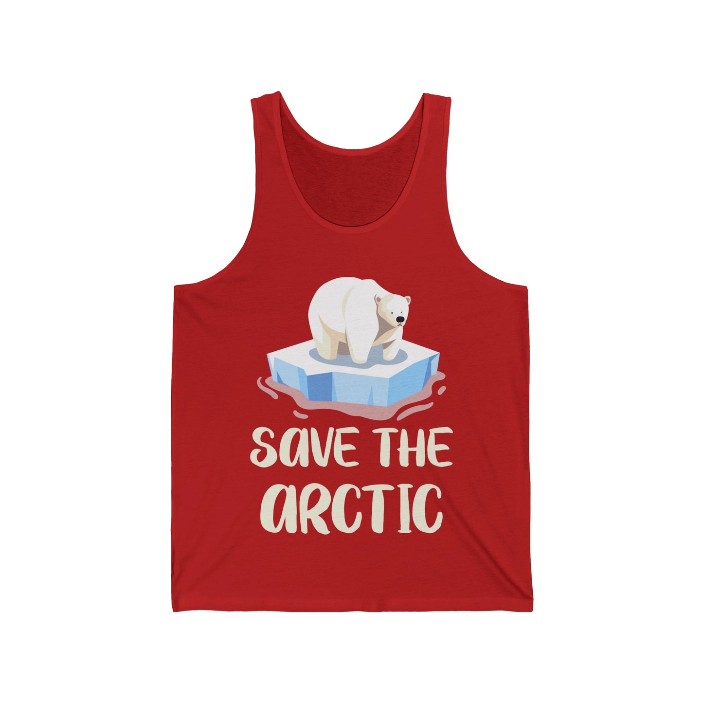 Save The Arctic Polar Bears Animals Endangered Tank Tops For Men Women