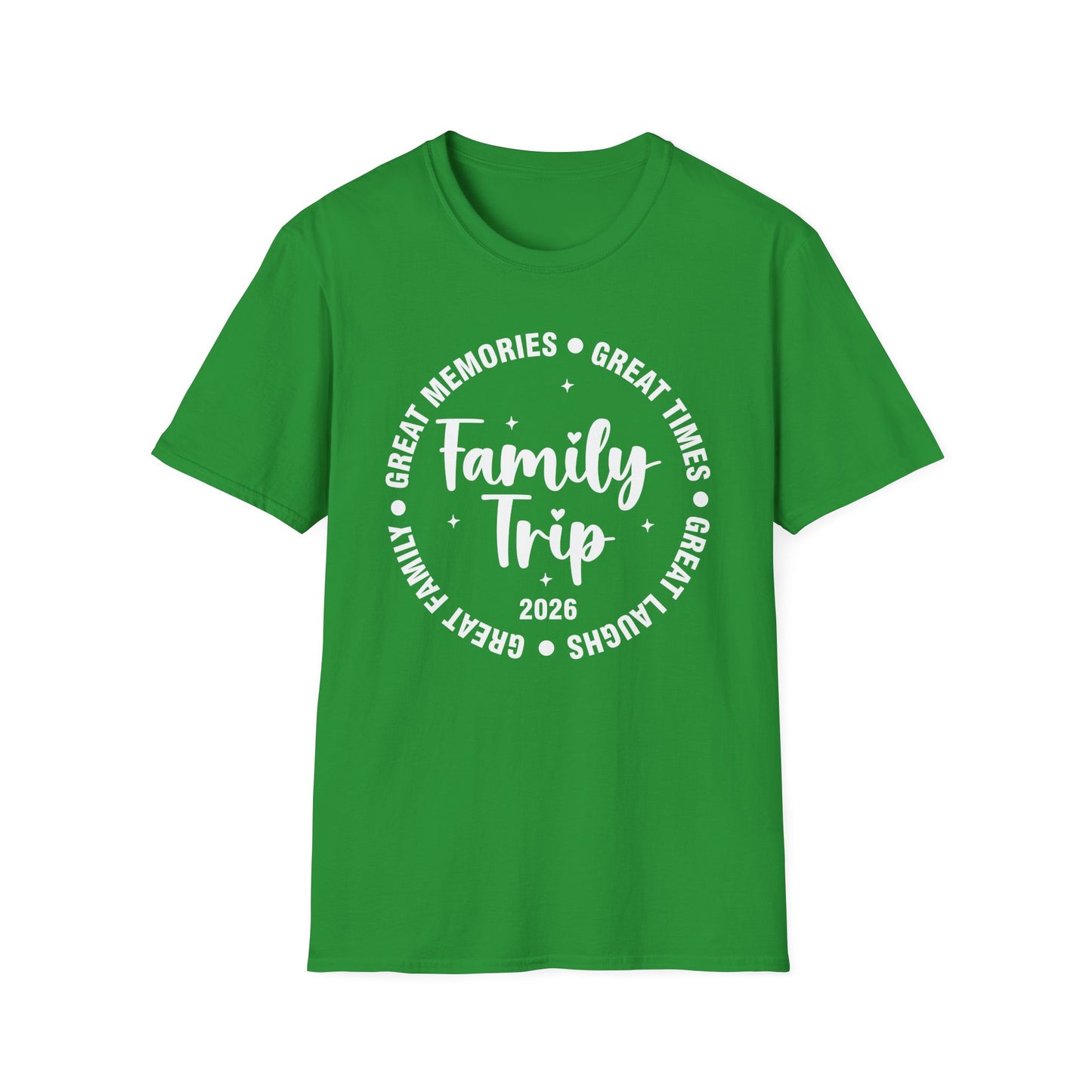 Family Trip Vacation 2026 Matching Summer Group T-Shirt For Men Women