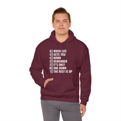 Funny Biker When Life Gets You Down Motorcycle Gear Rider Motercross Hoodie For Men Women Hoodie