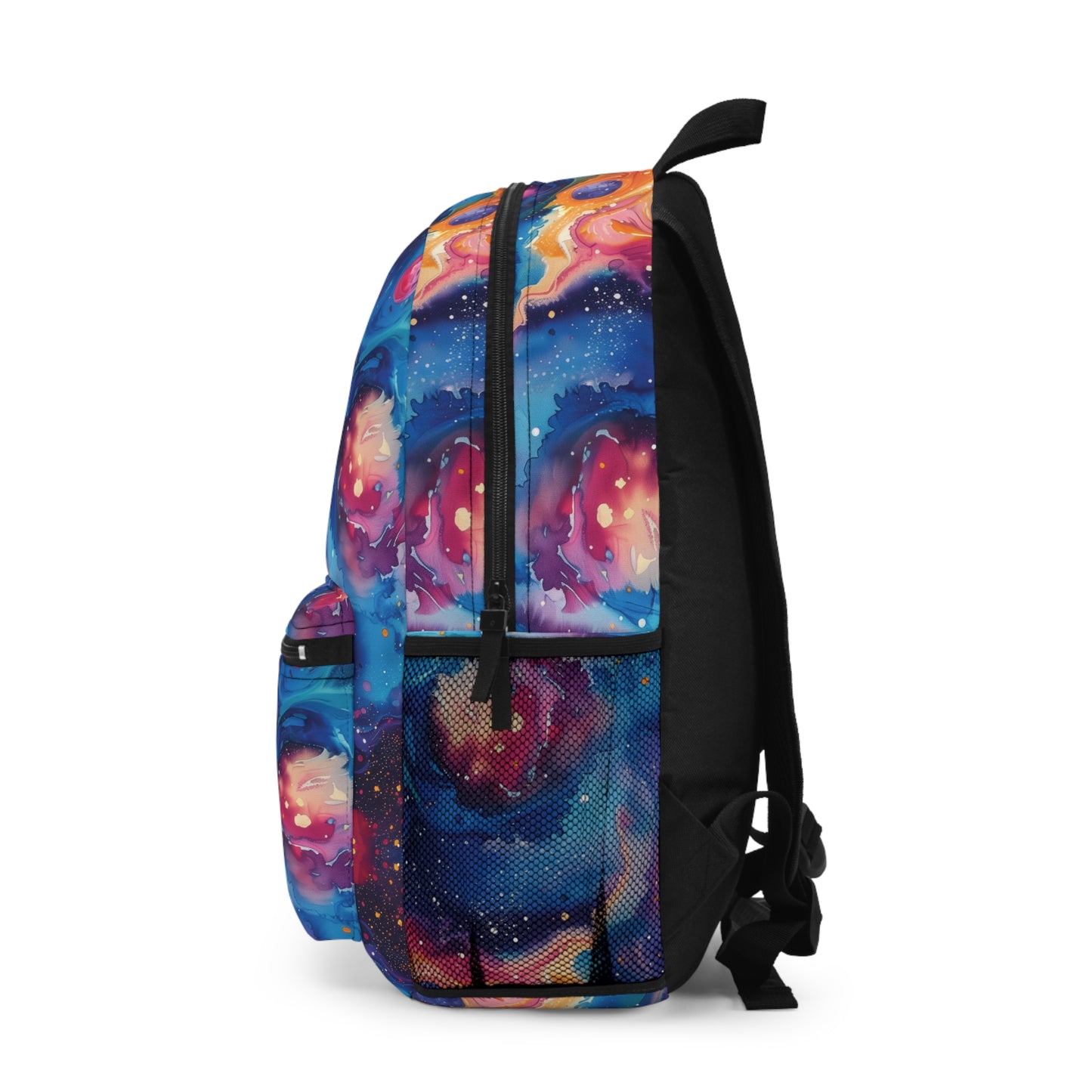 Galaxy Print Pattern Backpacks For Men Women Kids School Travel, Capacity School Backpacks