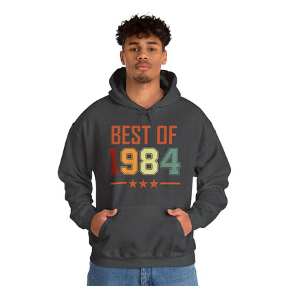 Funny Vintage Best of 1984 40 Year Old Gift 40th Birthday Hoodie For Men Women Hoodie