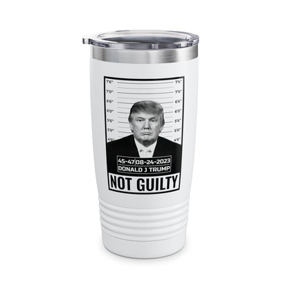 Donald Trump Police Mugshot Not Guilty President Legend 45 47 Tumbler For Men Women