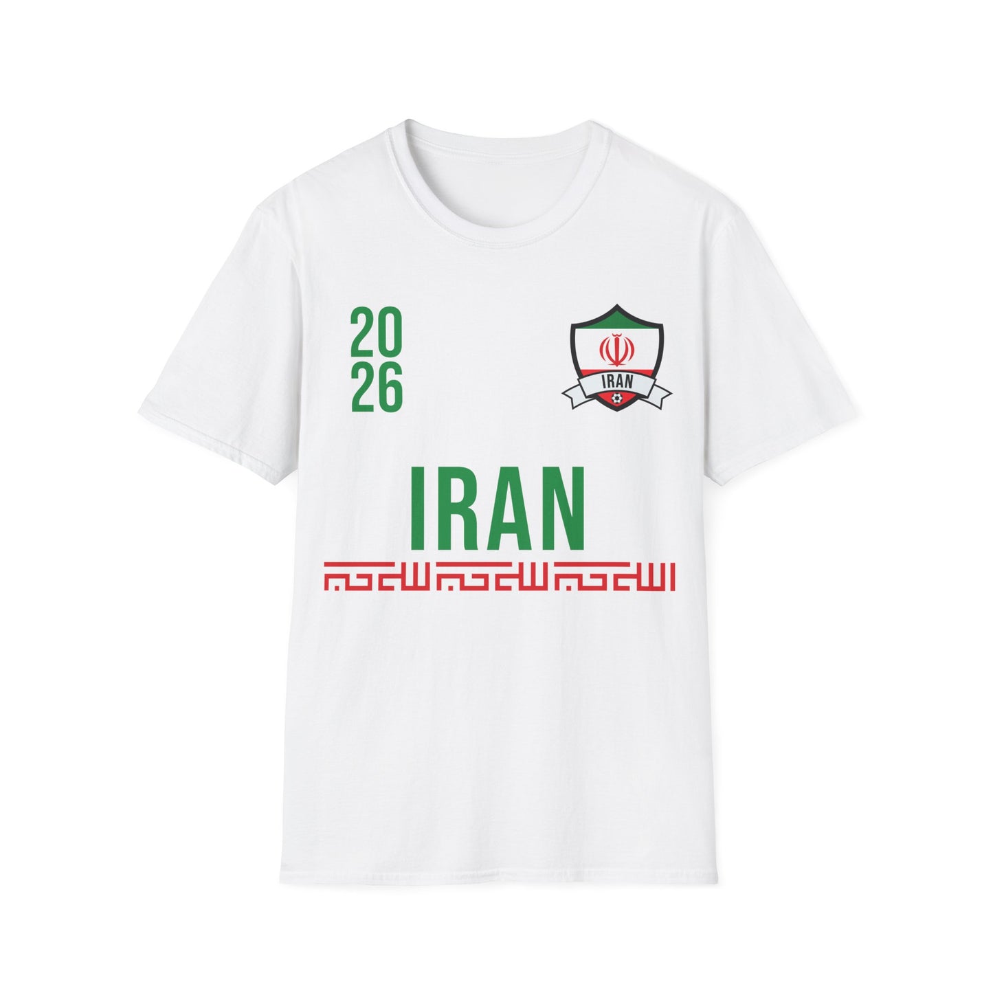 Iran Soccer Tee Flag Football Shirt Gift USA 2026 T-Shirt