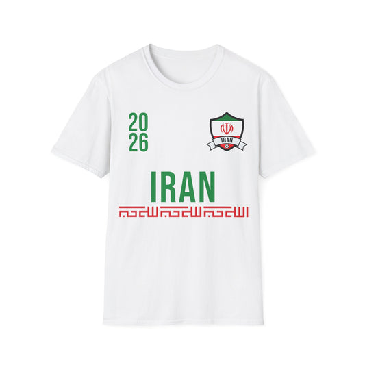 Iran Soccer Tee Flag Football Shirt Gift USA 2026 T-Shirt
