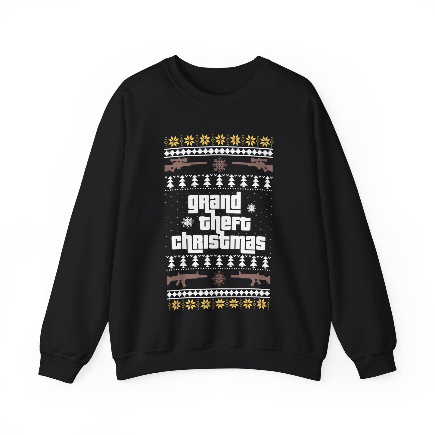 Funny Inspired G T A Gaming Gamers Ugly Christmas Sweater Jumper Xmas Sweatshirt