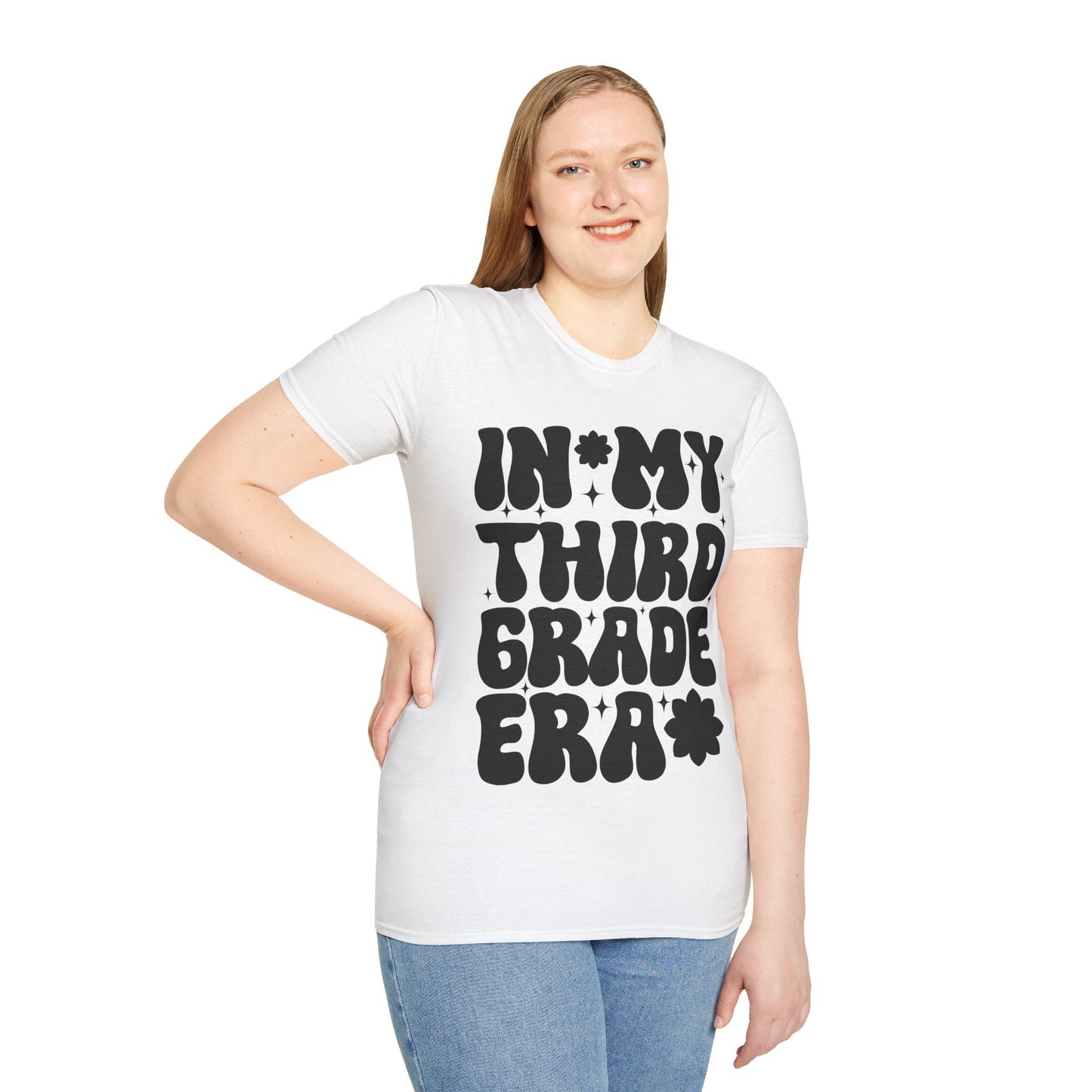 Funny In My 3rd Grade Era Back to School In My Third Grade Era T-Shirt For Men Women T-Shirt