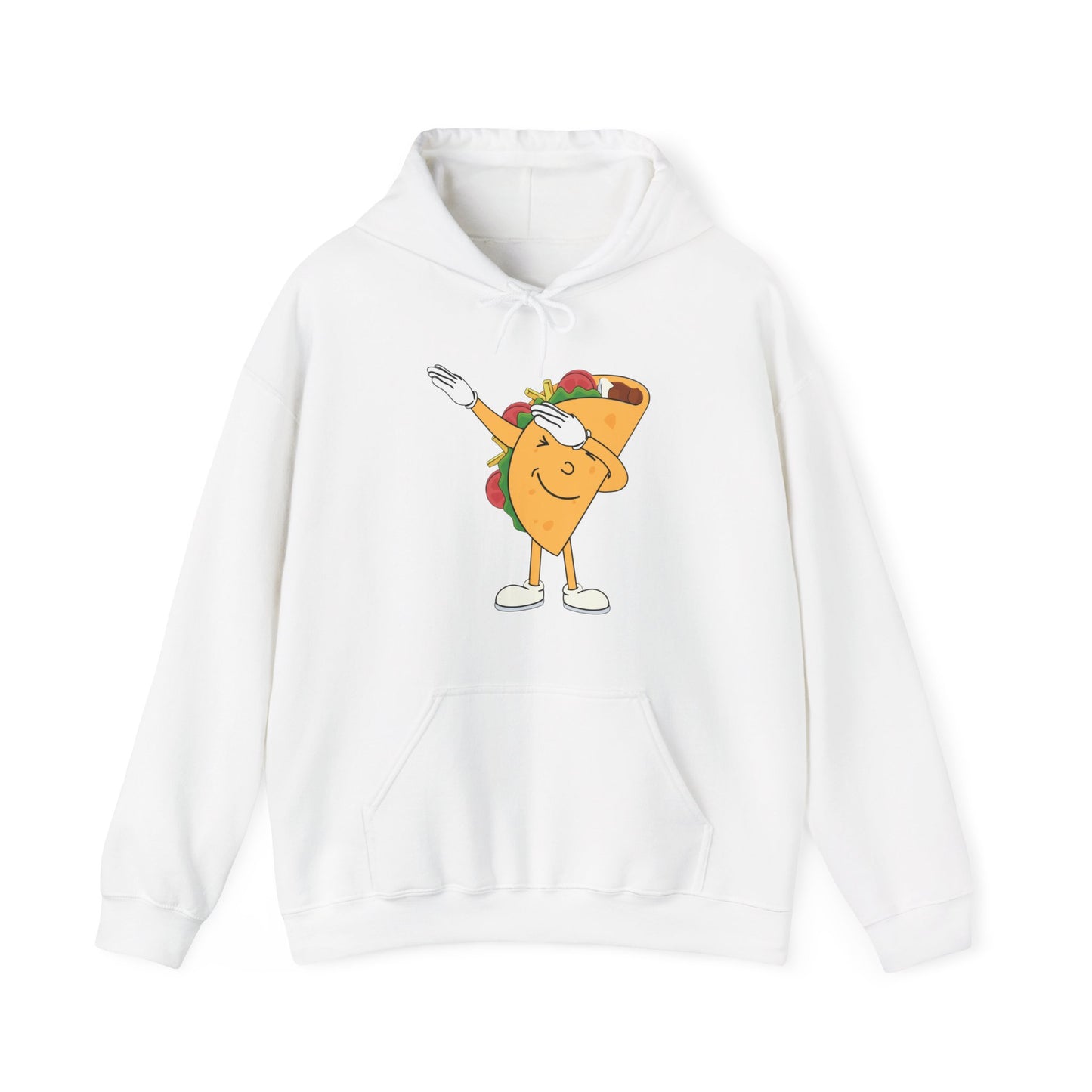 Funny Dabbing Taco Cinco de Mayo Boys Men Mexican Food Dab Hoodie