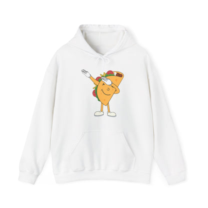 Funny Dabbing Taco Cinco de Mayo Boys Men Mexican Food Dab Hoodie