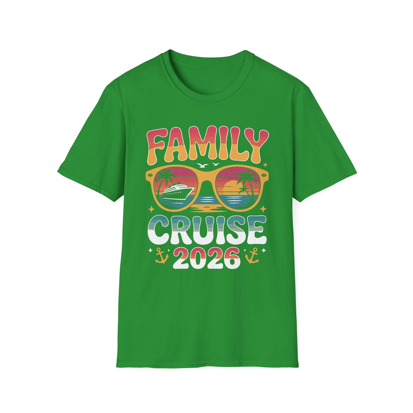 Family Cruise 2026 Summer Vacation Matching Family Cruise T-Shirt For Men Women