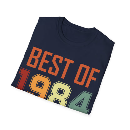 Funny Vintage Best of 1984 40 Year Old Gift 40th Birthday T-Shirt For Men Women T-Shirt