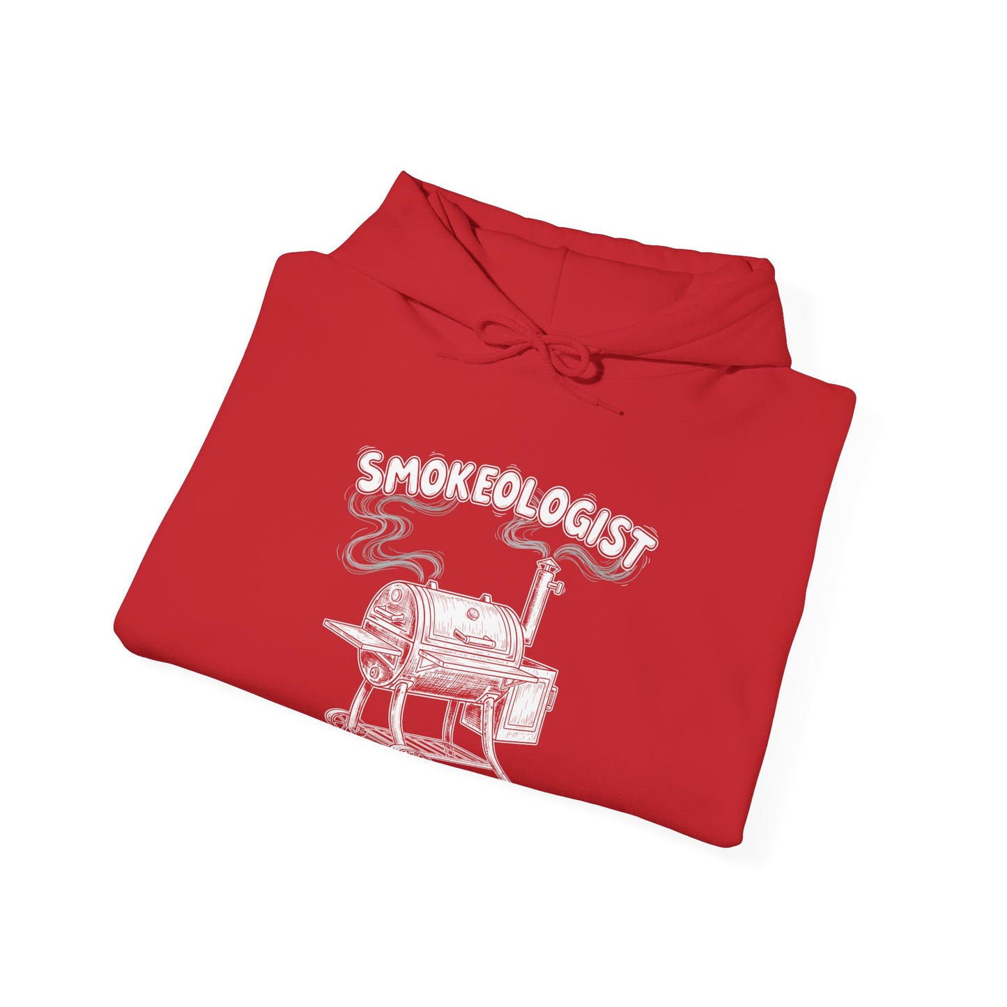 Funny Smokeologist Pitmaster BBQ Smoker Grilling Hoodie
