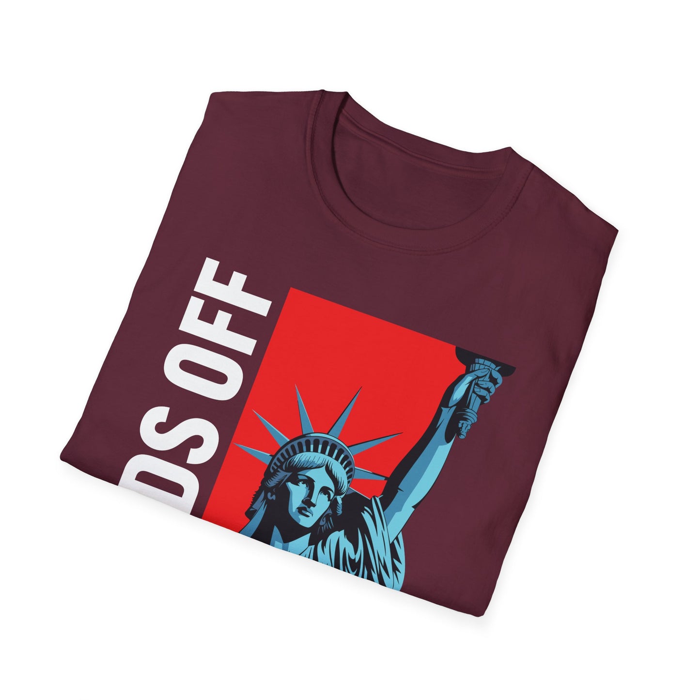 Resist Statue of Liberty Hands Off Resistance Protest T-Shirt For Men Women