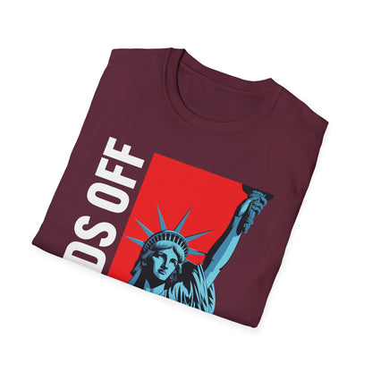 Resist Statue of Liberty Hands Off Resistance Protest T-Shirt For Men Women