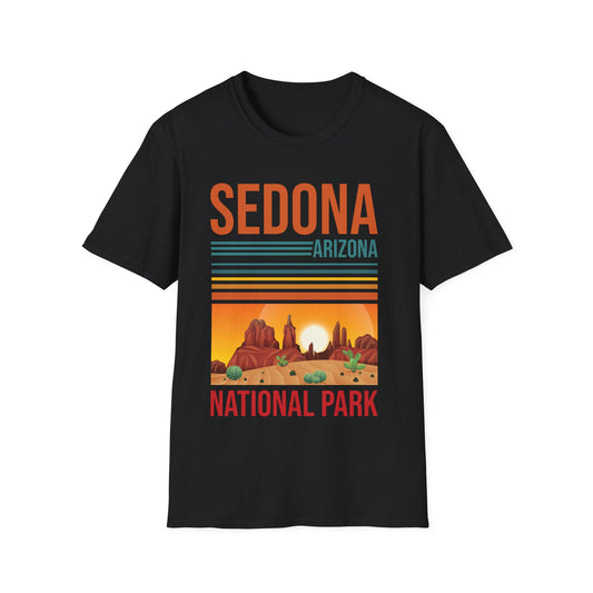 Sedona Arizona National Park Mountains Camping Vacation T-Shirt For Men Women Travelers